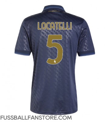 Juventus Manuel Locatelli #5 Replik 3rd trikot 2024-25 Kurzarm